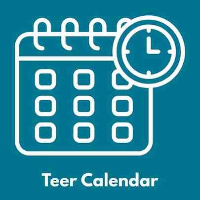 Teer Calendar Teer Calendar